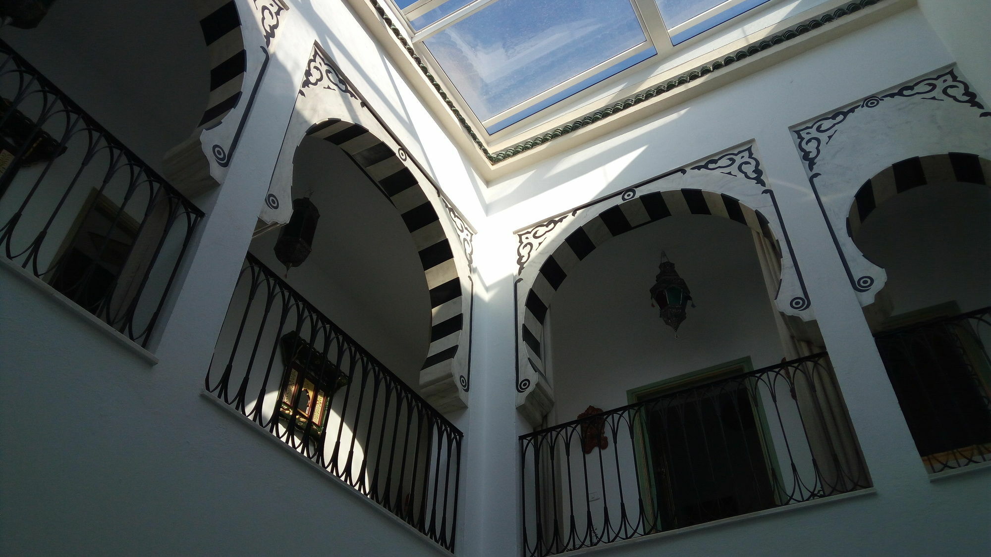 El Patio Courtyard House Hotell Tunis Exteriör bild